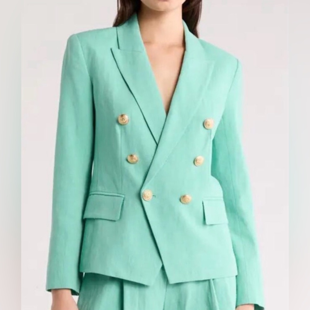 L’Agence Kenzie Linen Jacket